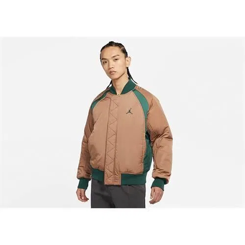 Мужская куртка-бомбер Nike Air Jordan Essentials Statement, Зеленый — фото 4
