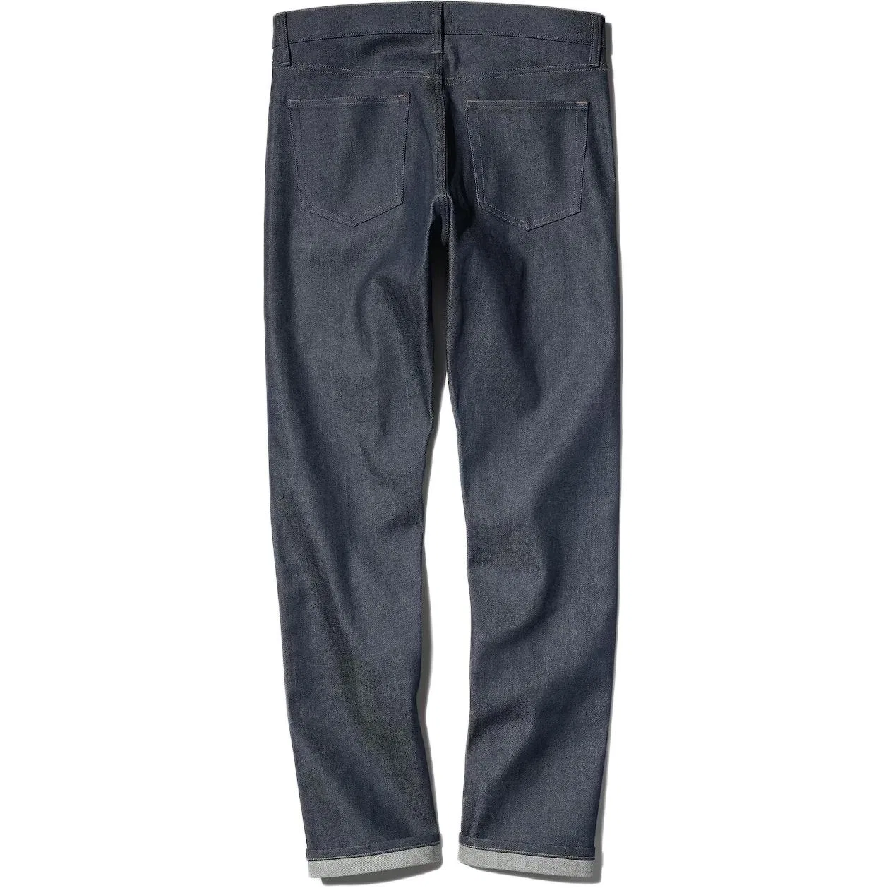 Мужские джинсы умеренно-узкого кроя Marine Blue UNIQLO — фото 2