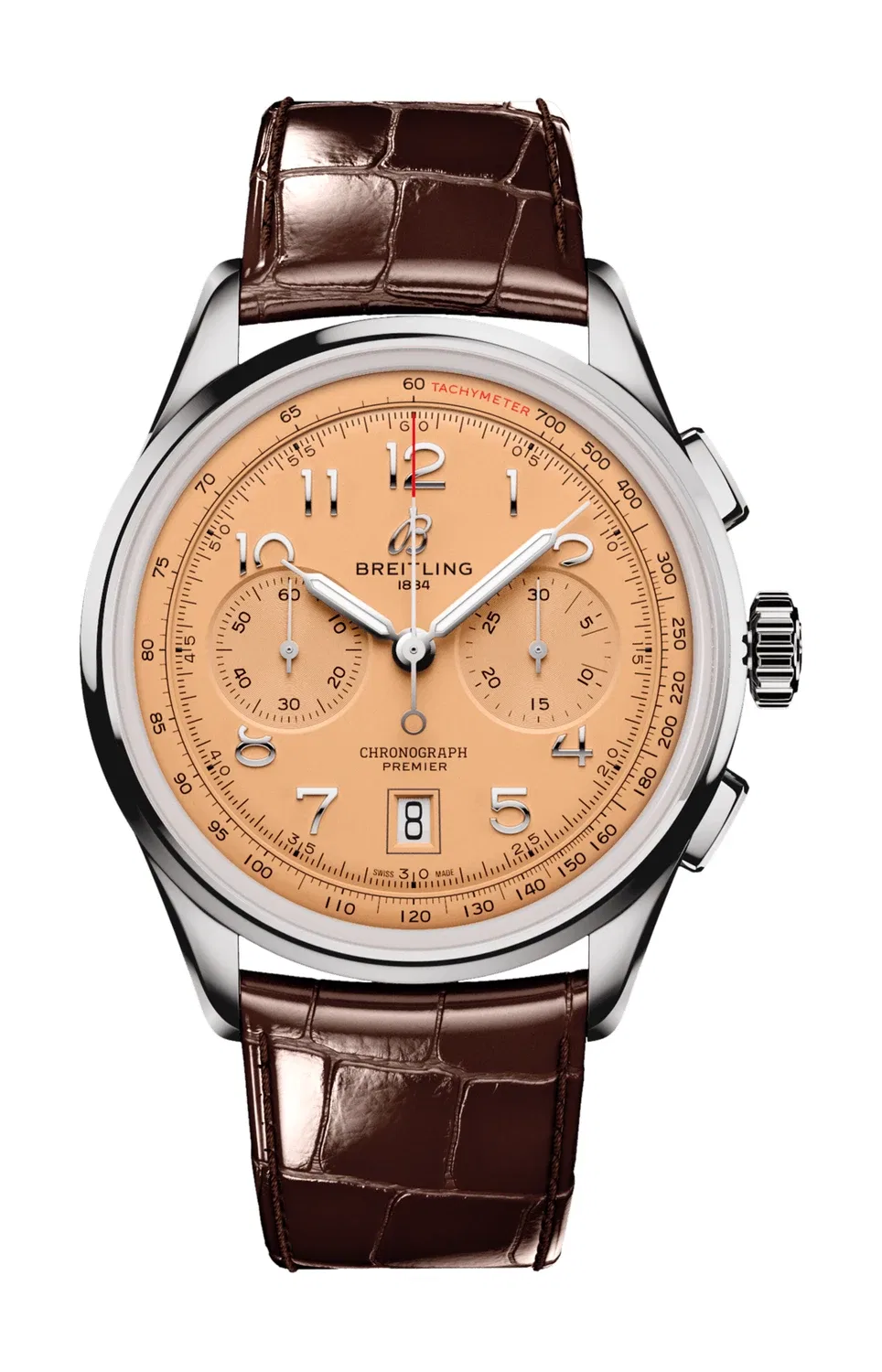 ПРЕМЬЕРА B01 ХРОНОГРАФ 42 - AB0145331K1P1 BREITLING, черный