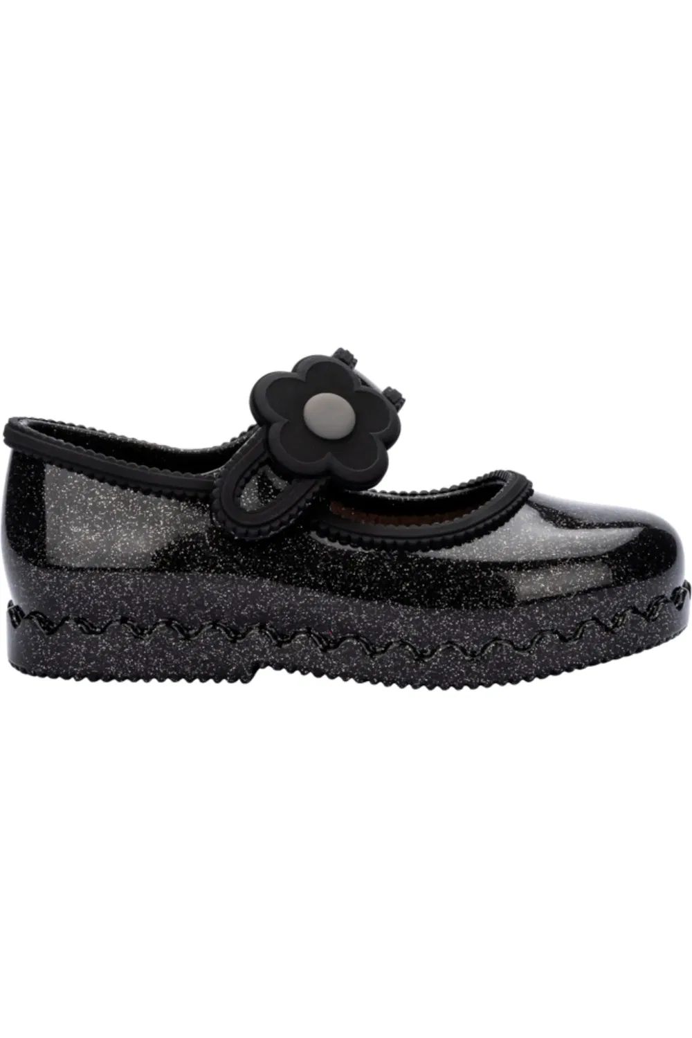 Детские туфли Мэри Джейн ароматизированные Hip Ballerina Mini Melissa, черный — фото 2