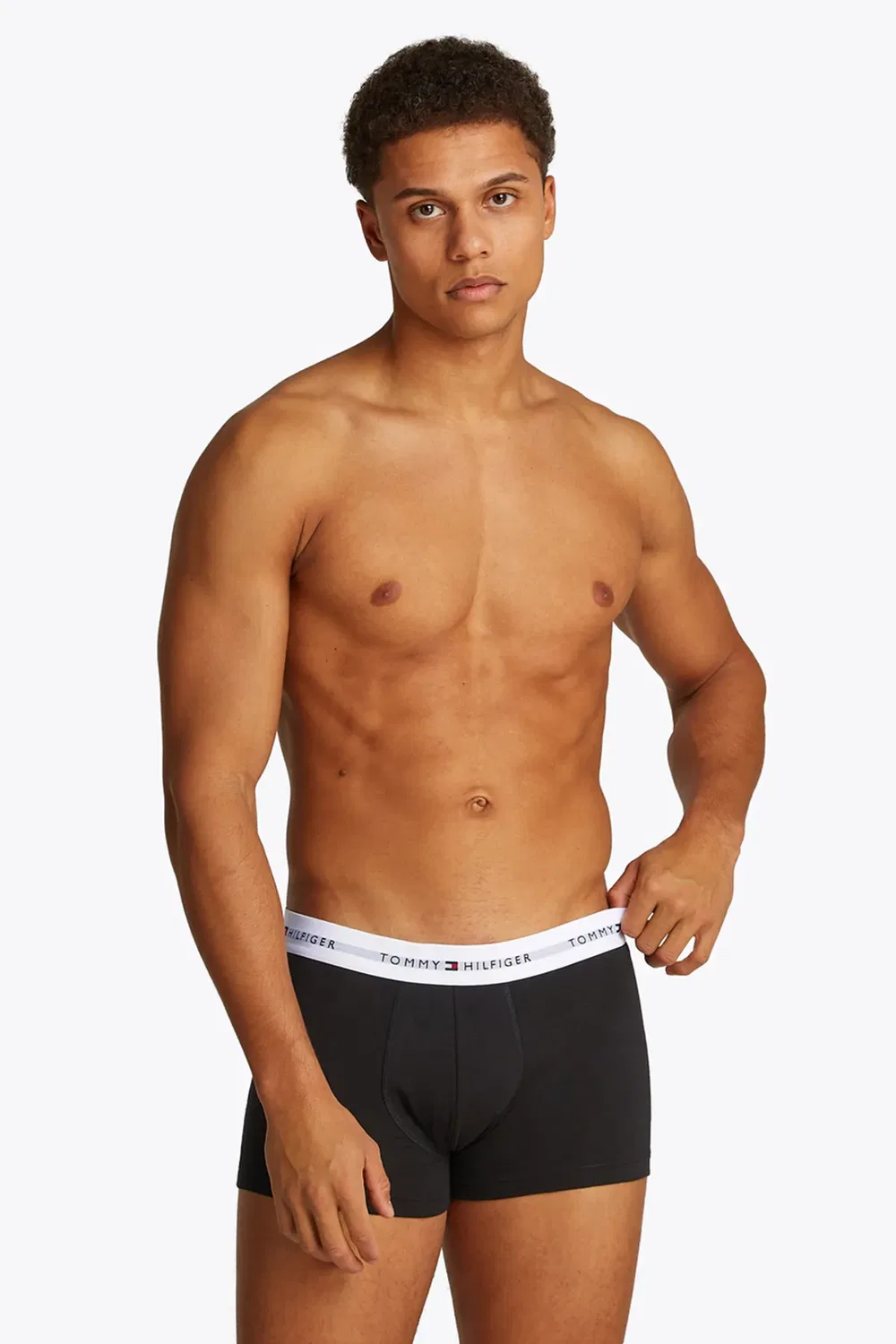 Мужские трусы с поясом Signature 3 Pack Tommy Hilfiger, White