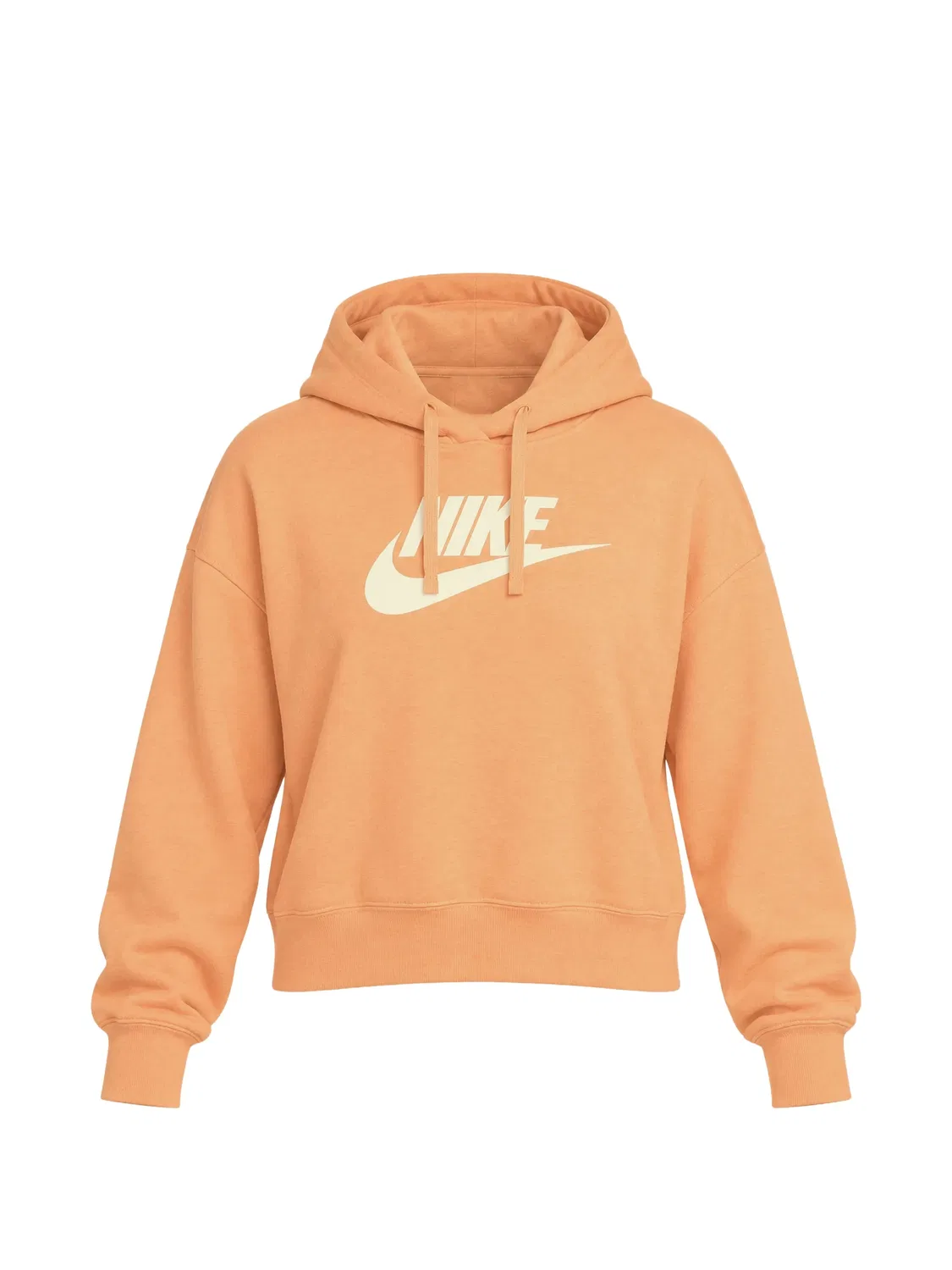 Худи Sportswear Club Fleece оранжевое Nike, оранжевый