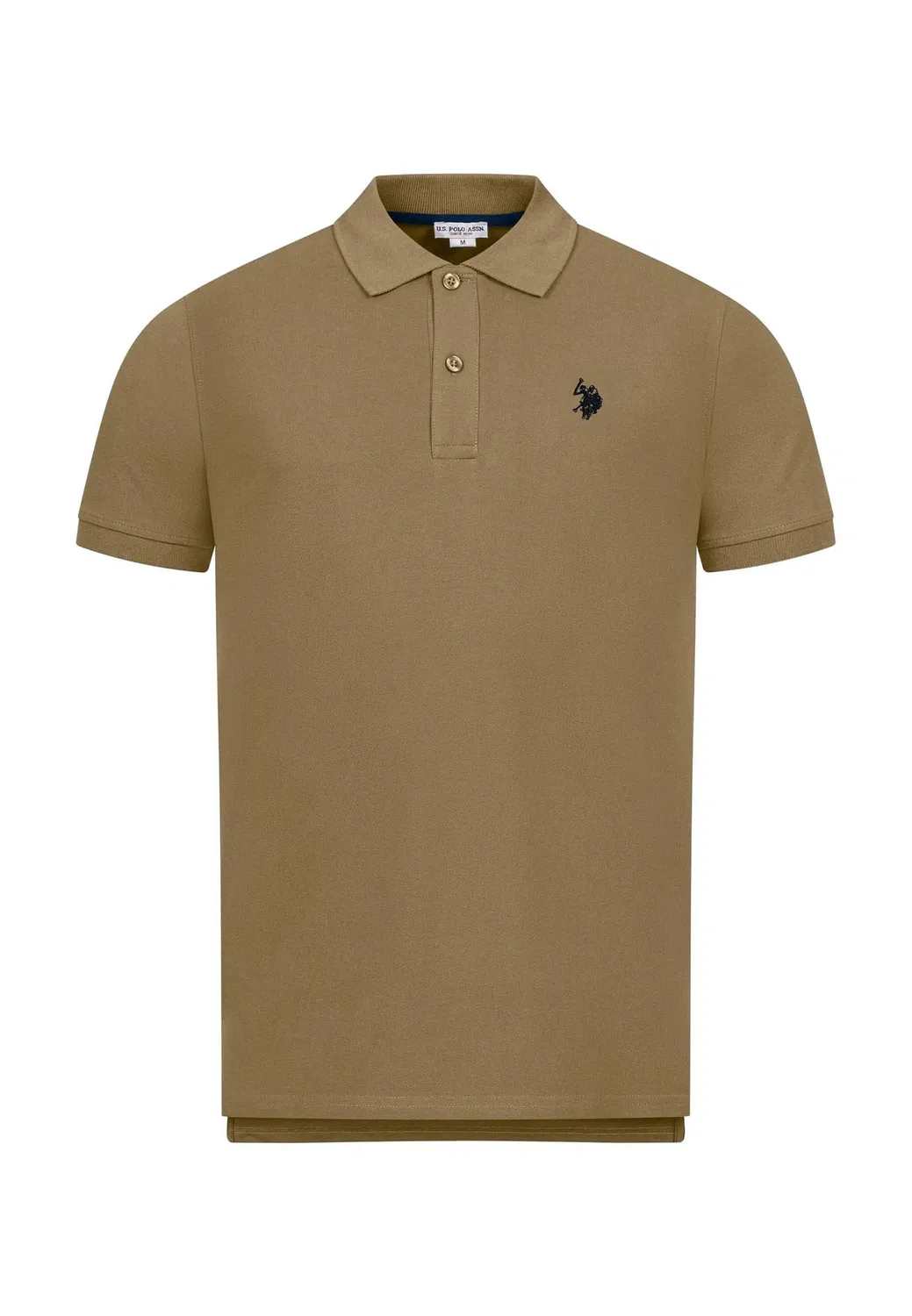Мужское поло U.S. Polo Assn., Beige — фото 4