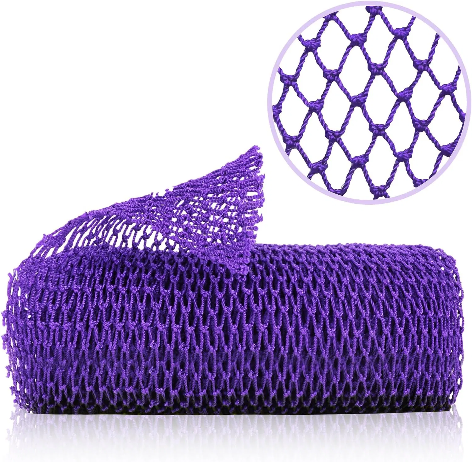Африканская мочалка для отшелушивания, ZOCY, Purple