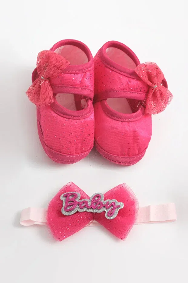 Детские пинетки для девочек с принтом Özkardeşler Baby, Floria