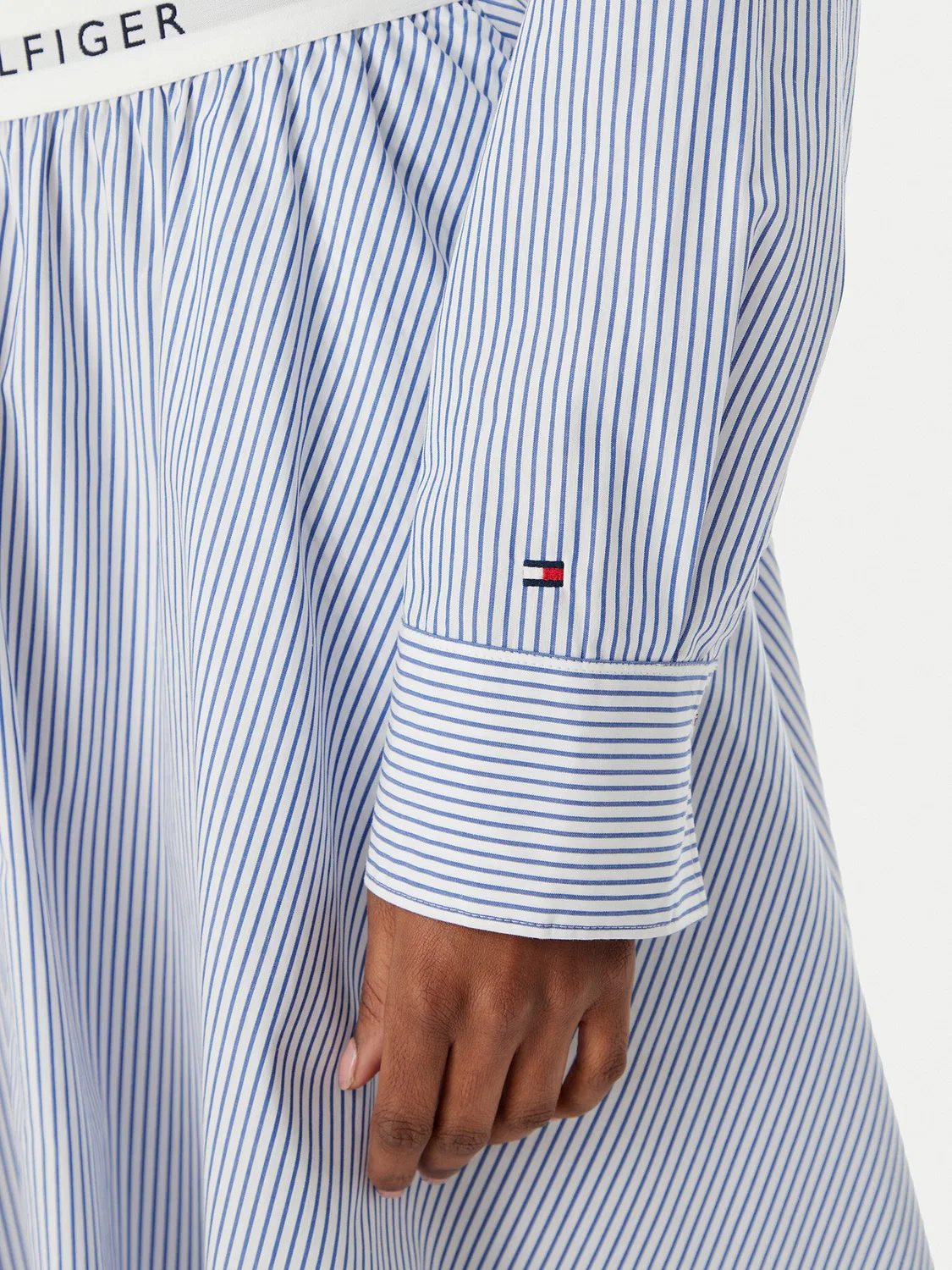 Женская рубашка стандартного кроя Tommy Hilfiger, синий — фото 4