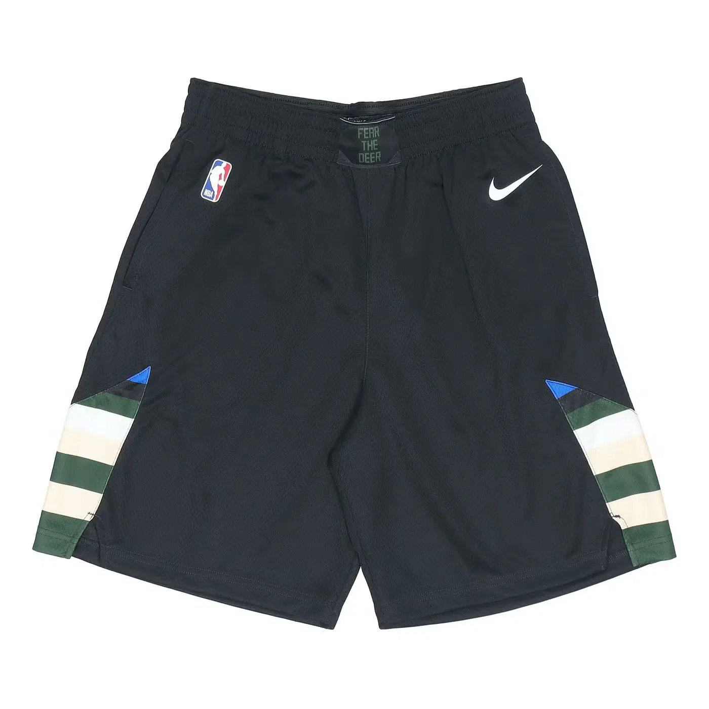 Шорты баскетбольные Nike NBA Milwaukee Bucks, черный