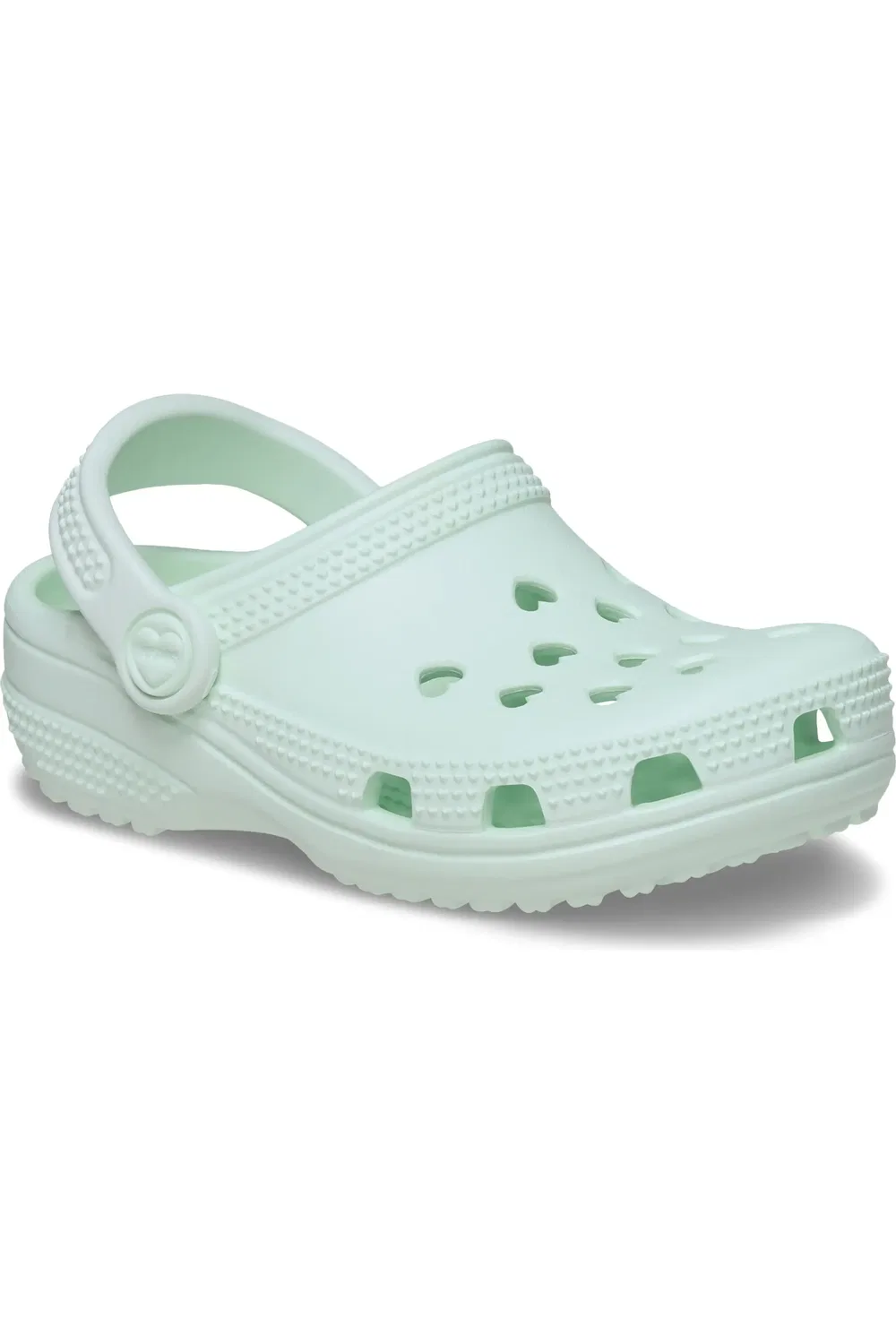 Детские сабо с вырезом в виде сердечек Classic Hearts Cutout CROCS, Retro Ice