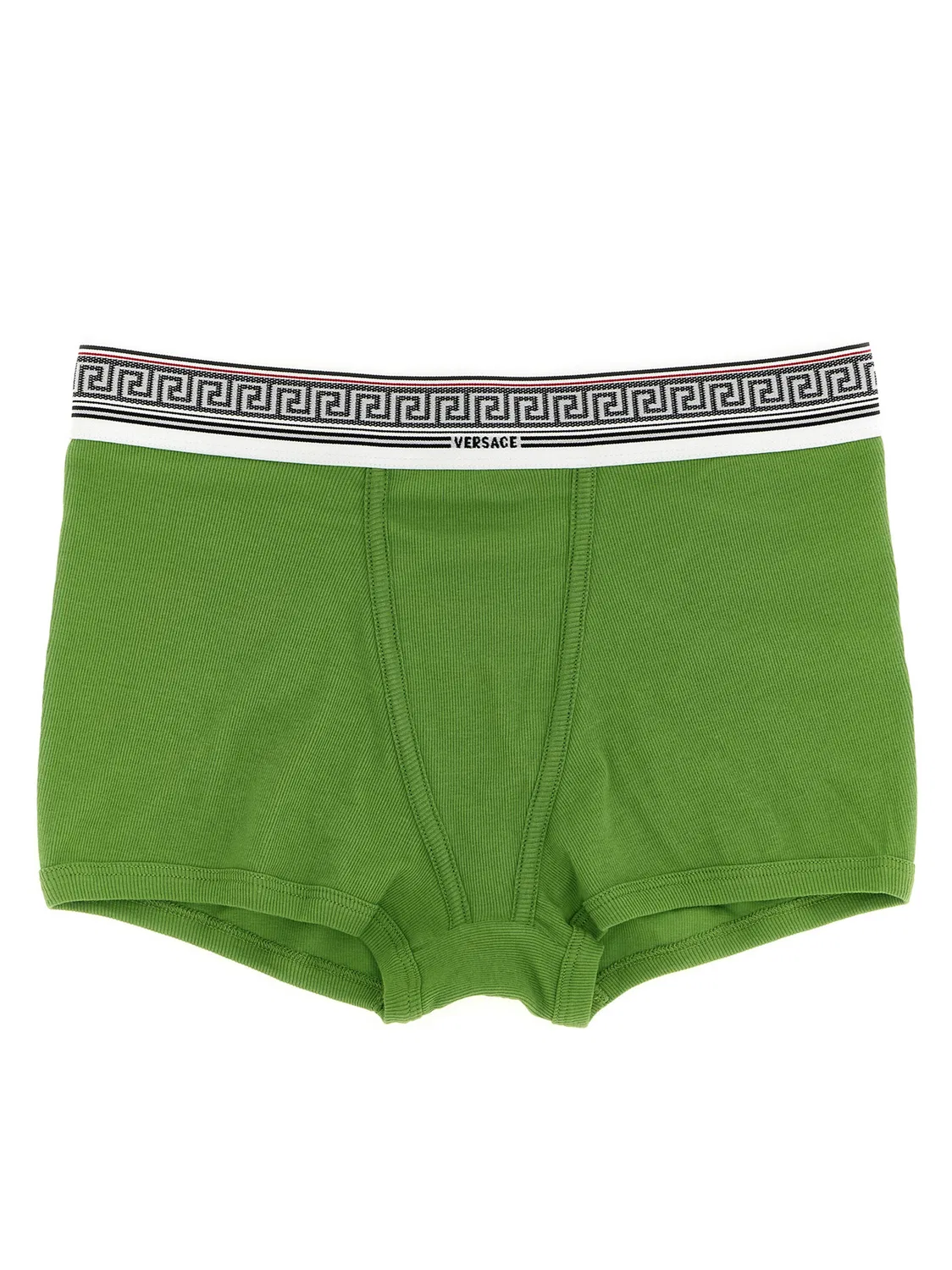 Женские трусы-слипы с принтом Greca Bicolor Cotton Briefs Versace, Bicolor