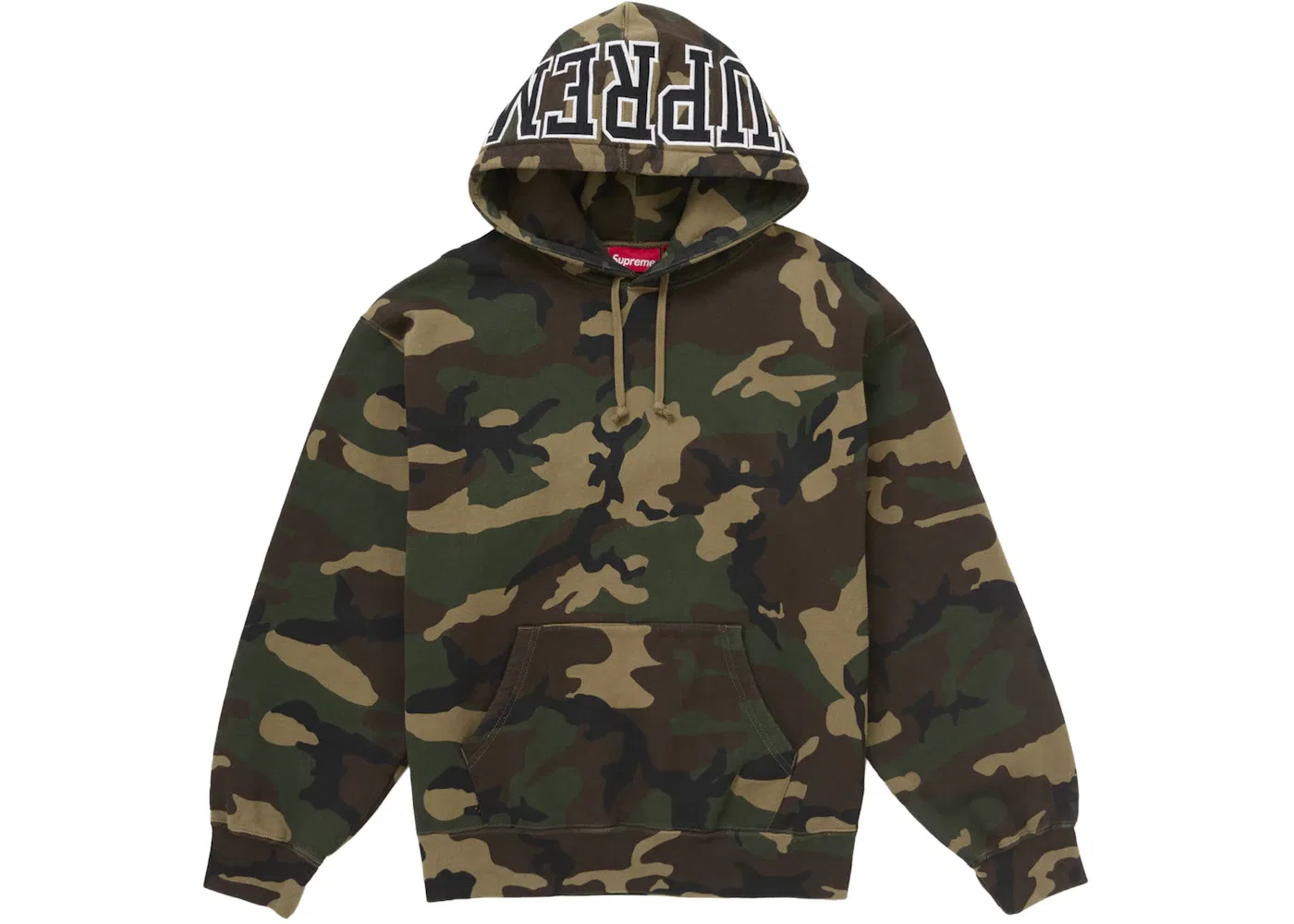 Мужская худи с камуфляжным принтом Team 94 Supreme, Camo