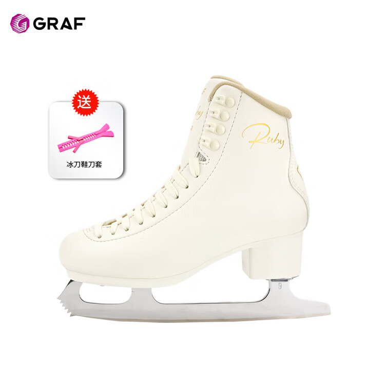 

GRAF Фигурные коньки для начинающих, профессиональные, U10, white, размер 40