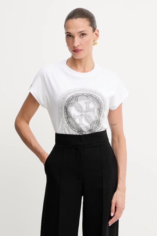 

Футболка из хлопка 4G Guess, белый