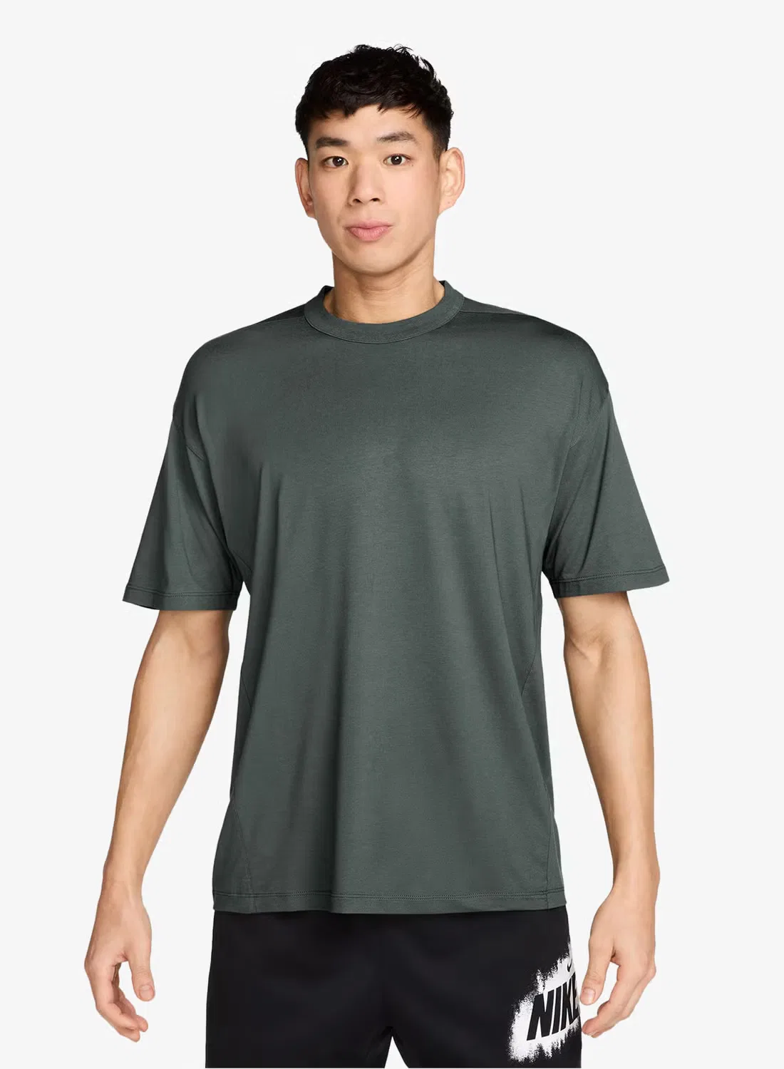 Футболка с технологией Dri-FIT 24.7 knit jersey Nike, зеленый