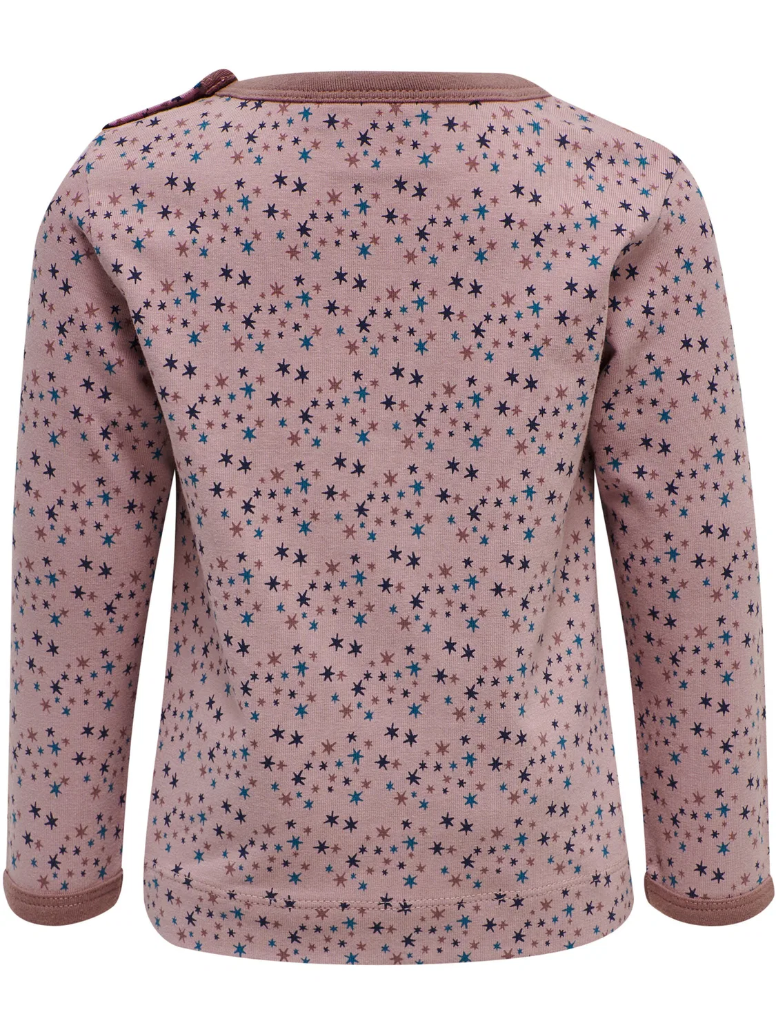 Детская футболка с длинным рукавом Hmlstar Hummel, Rosa Hellrosa Blutenblattbeige — фото 2