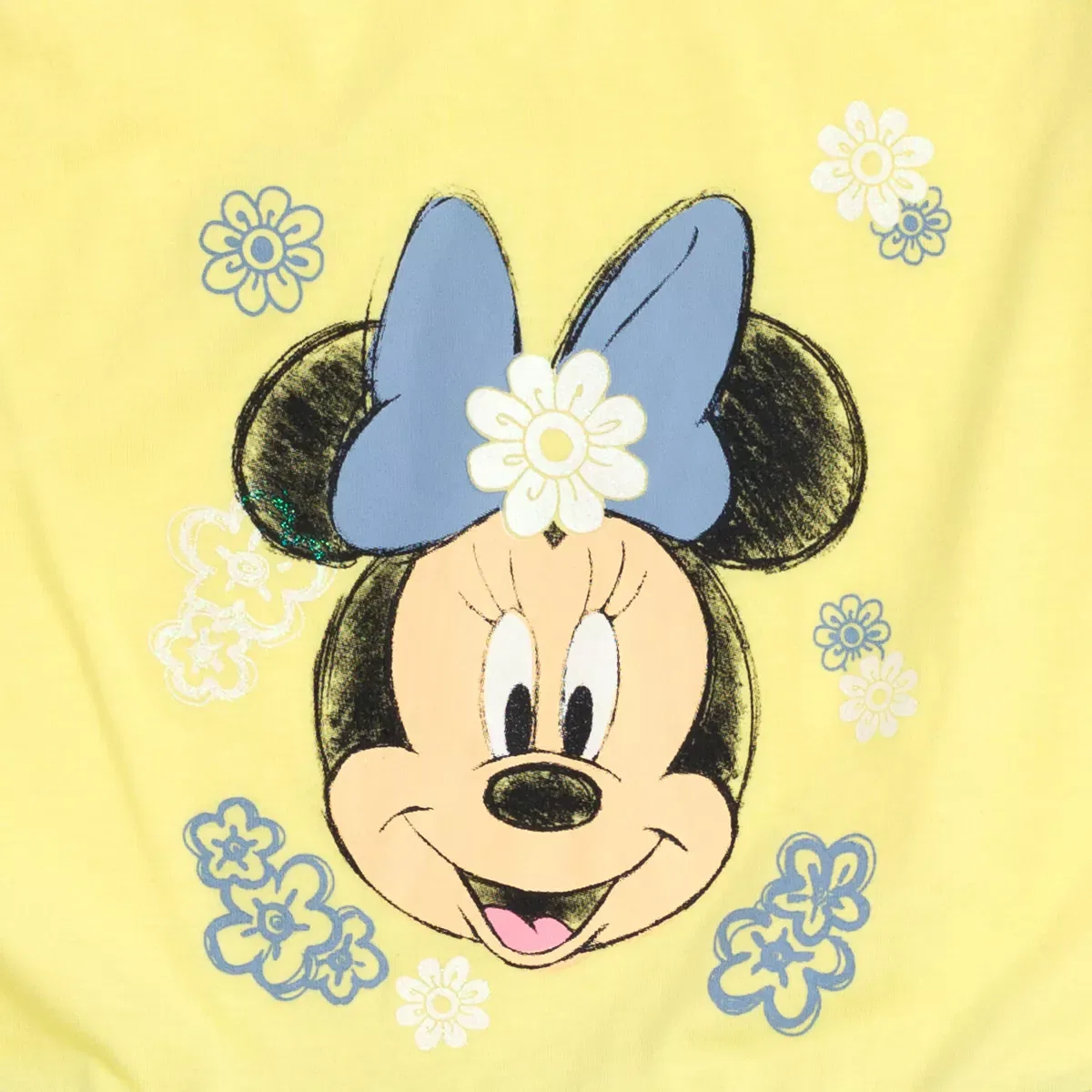 Детское платье для девочек без рукавов Disney Minnie Mouse, Yellow — фото 4