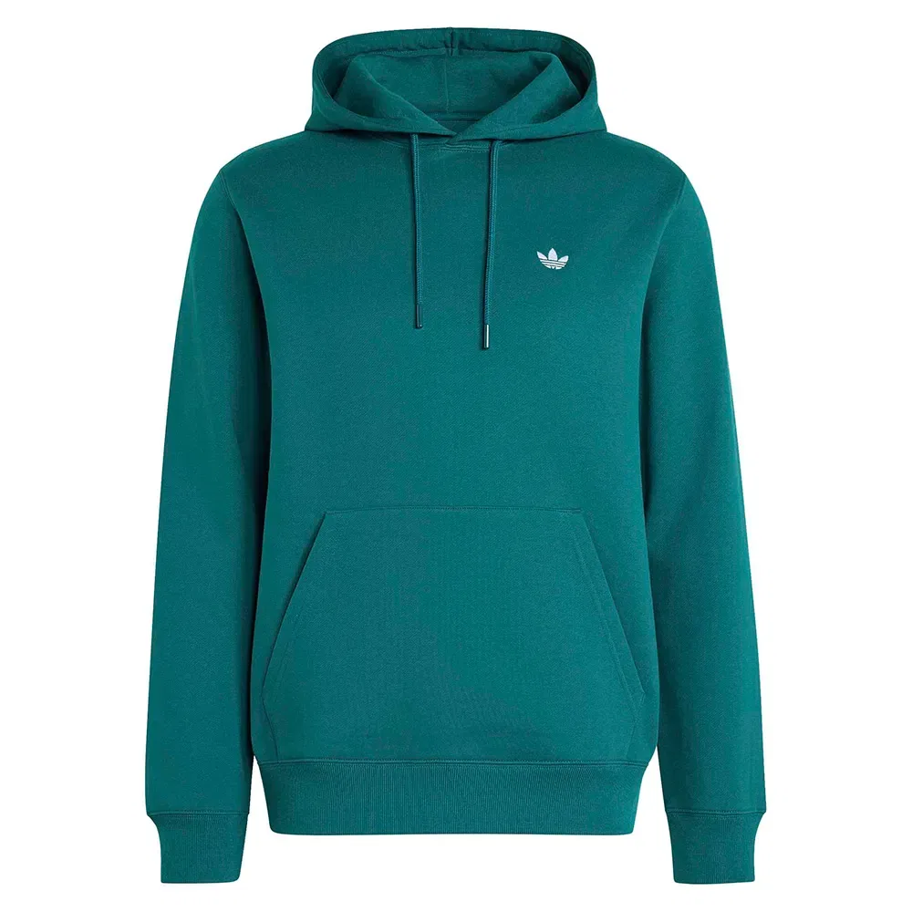 Худи Trefoil Essentials Adidas Originals, зеленый — фото 3