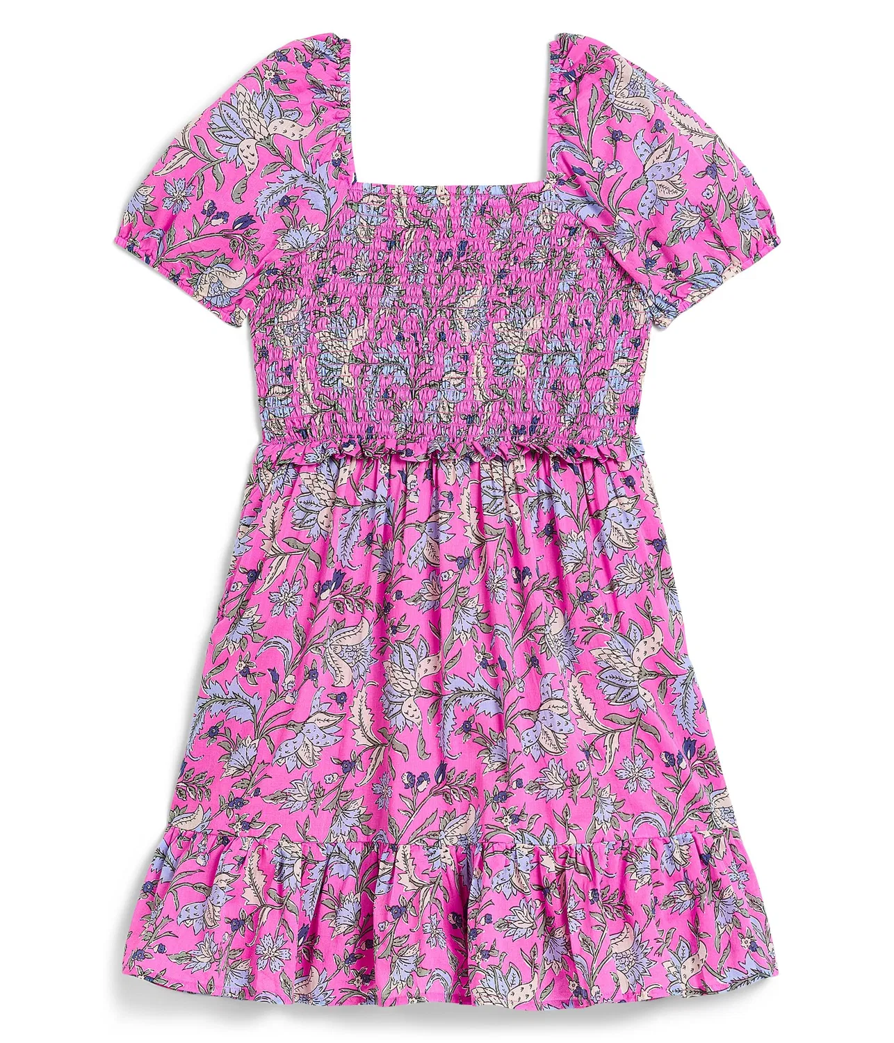 Платье Лена (для маленьких и больших детей) Vineyard Vines Kids, Emelia Floral Orchid