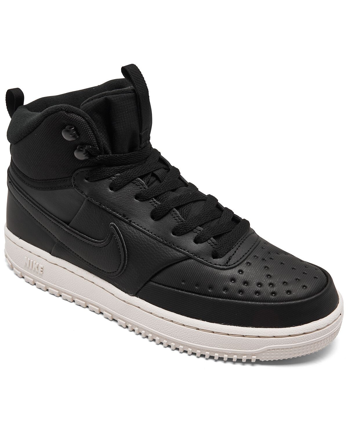 

Мужские кроссовки court vision mid winter от finish line Nike, черный