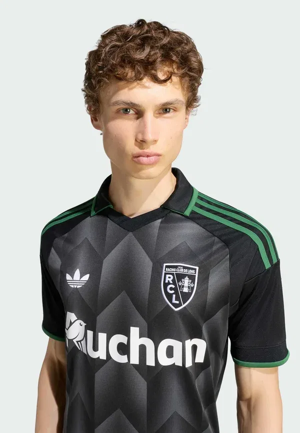Футболка Rc lens 26/27 для выездных матчей - футбольная майка Adidas Performance, серый — фото 3