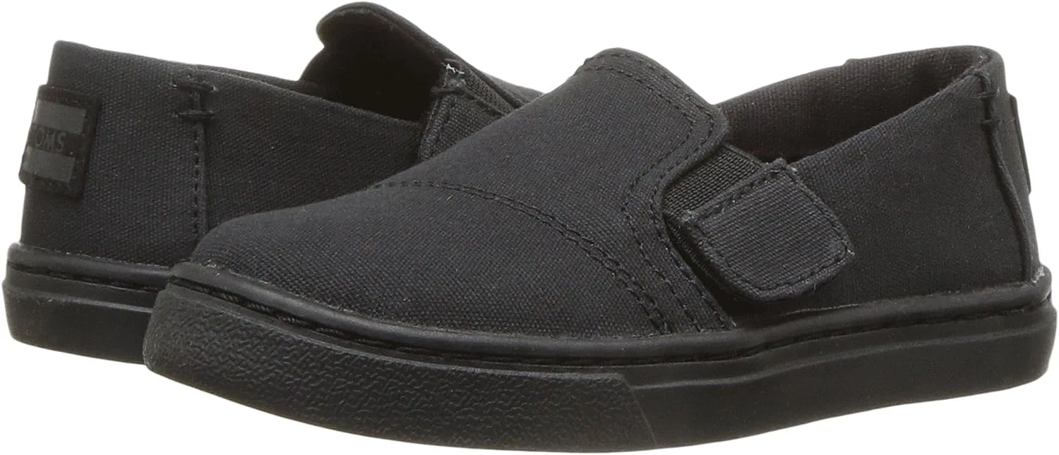 Детские кроссовки для мальчиков слипоны Luca TOMS, Black