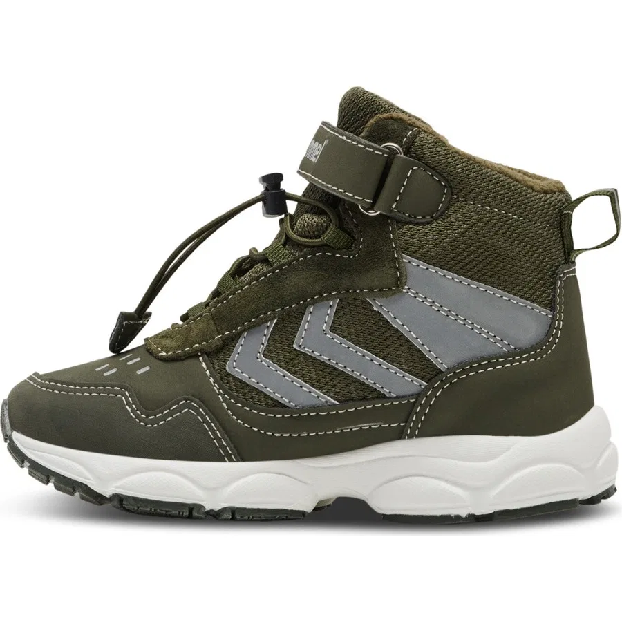 Ботинки детские с текстурой Hummel Zap Hike Jr, Зеленый — фото 3