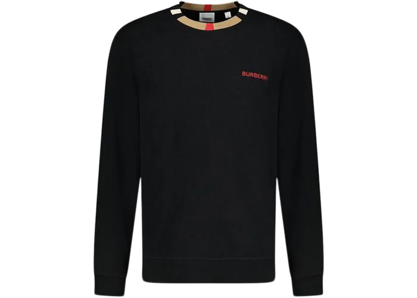 Мужская футболка с длинным рукавом Icon Burberry, Black