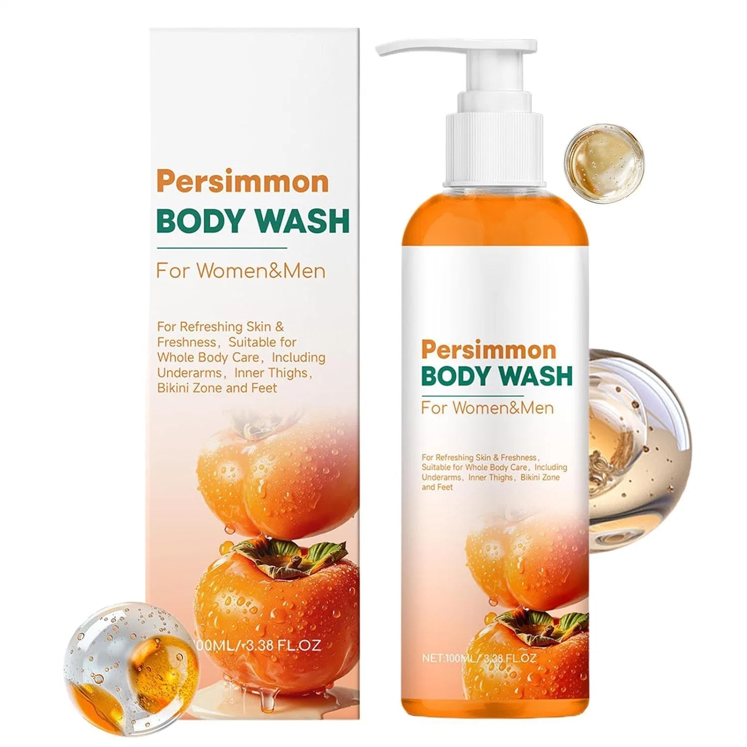 Гель для душа питательный и очищающий, 100 ml Generisch