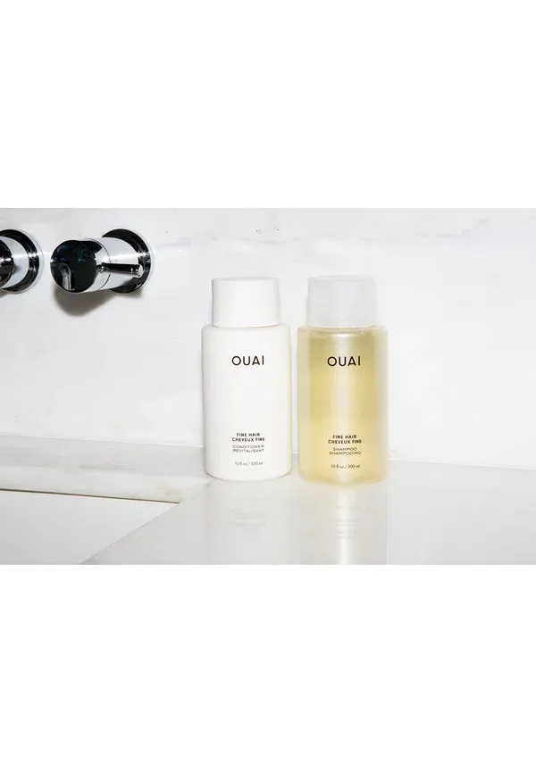Набор шампуня и кондиционера для тонких волос Fine Shampoo + Conditioner Bundle Ouai — фото 2