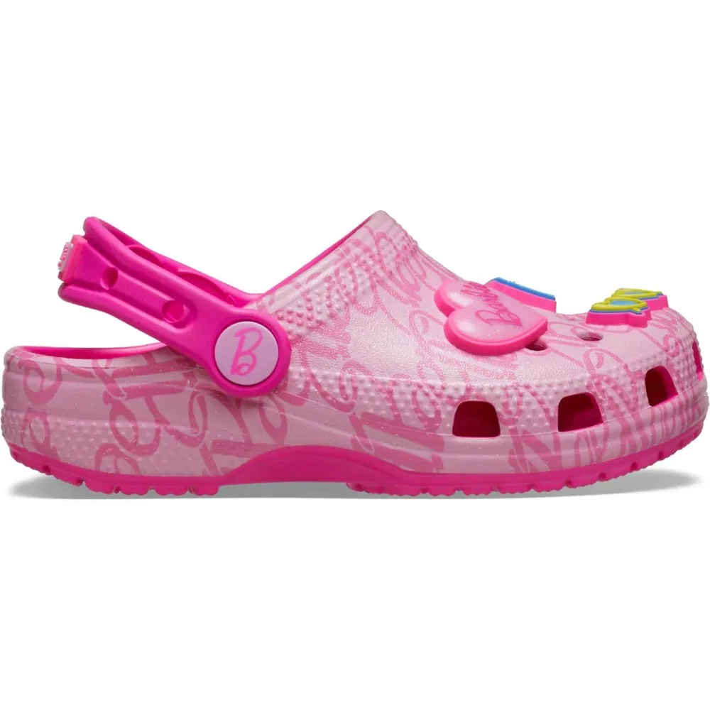 Детские сланцы Crocs Mattel Pink Barbie Cls Clg T, Pink