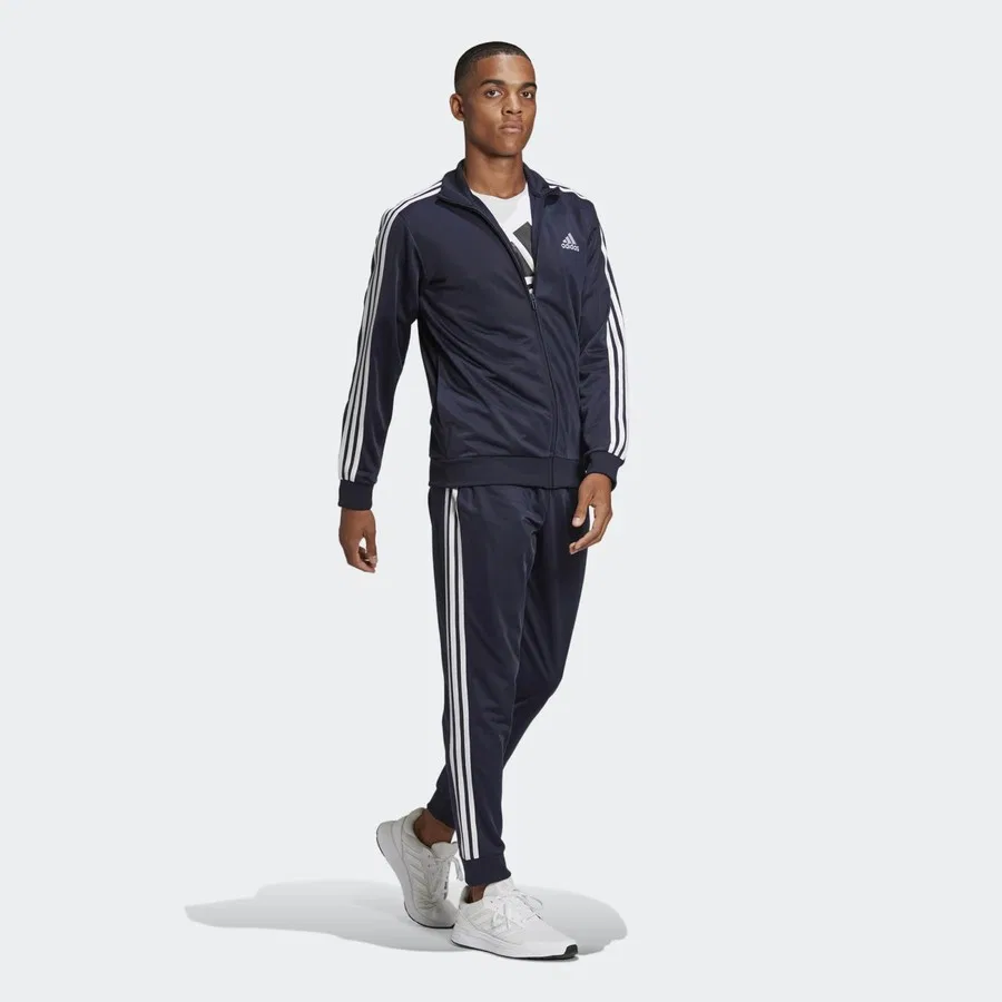 Спортивный комплект с длинным рукавом adidas Gk9658, Темно-синий — фото 3