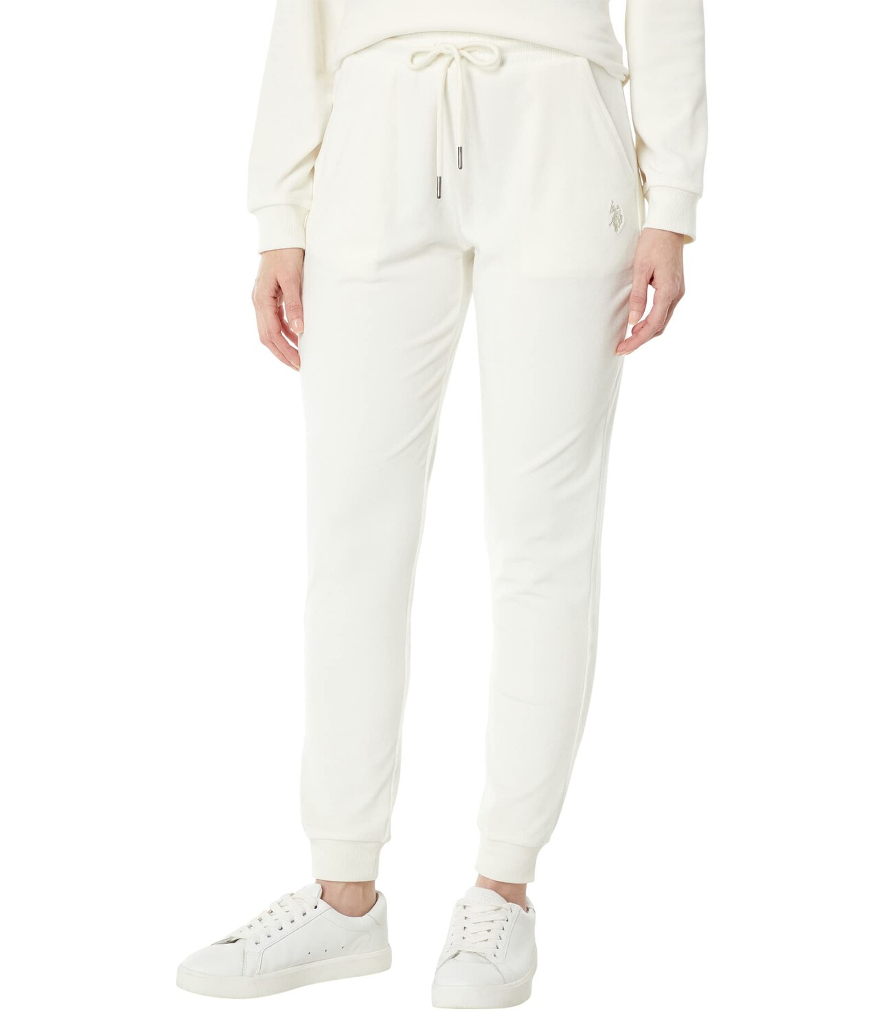 

Джогггеры U.S. POLO ASSN., Velour Joggers, Белый, Джогггеры U.S. POLO ASSN., Velour Joggers