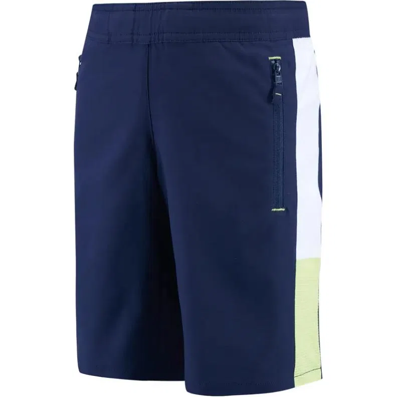 Детские шорты для мальчиков с принтом Gray Blue/Snow/Verdant Green DECATHLON, Gray Blue/Snow/Verdant Green