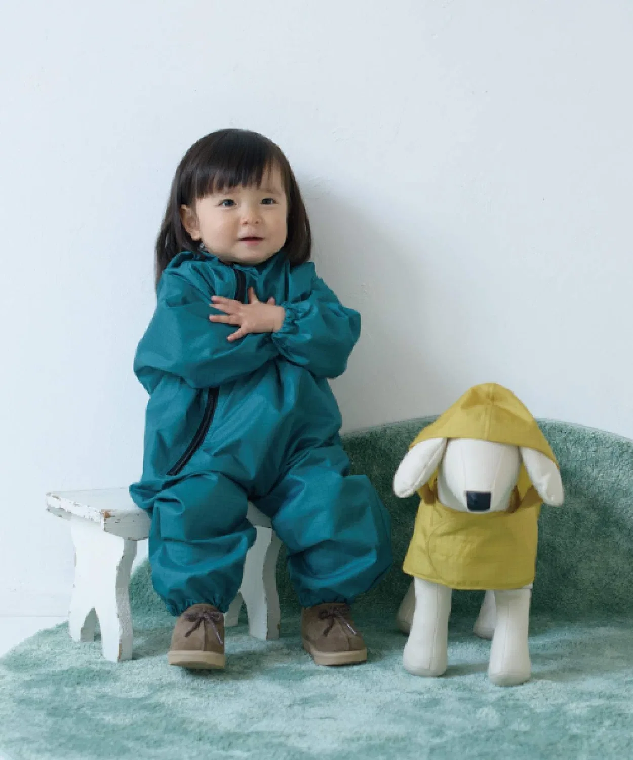 Детский комбинезон с капюшоном, модель Baby Bunting 392 plusm, Green