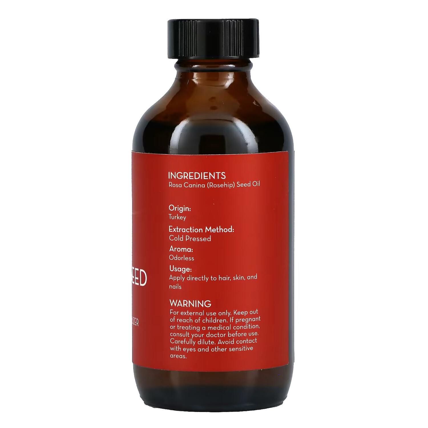 Pure Body Naturals, Масло семян шиповника, 120 мл (4 жидк. Унции) — фото 3