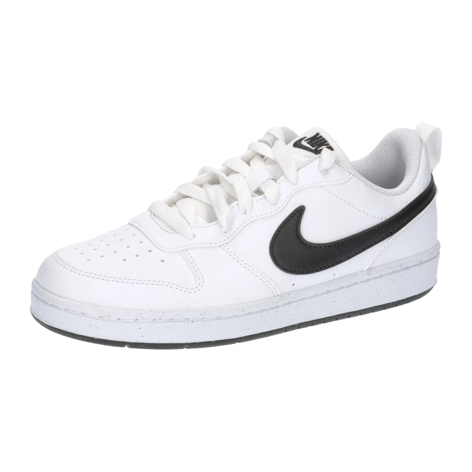 Детские кроссовки с рециклированным материалом Court Borough Low Recraft Nike, Weiss Schwarz