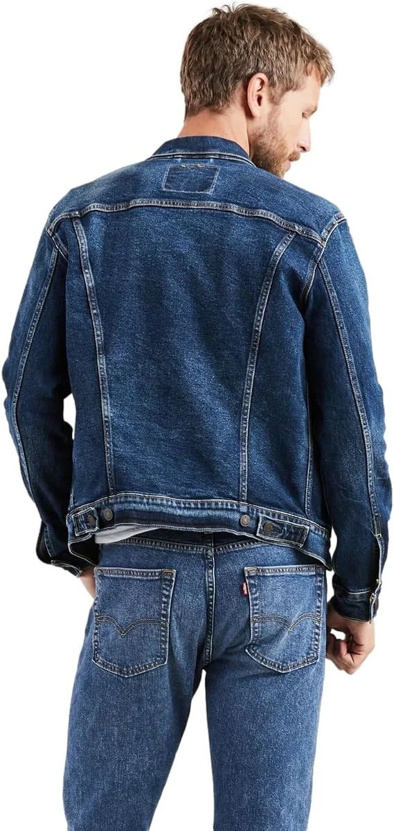 Джинсовая куртка Levi's Trucker, синий колуза — фото 2
