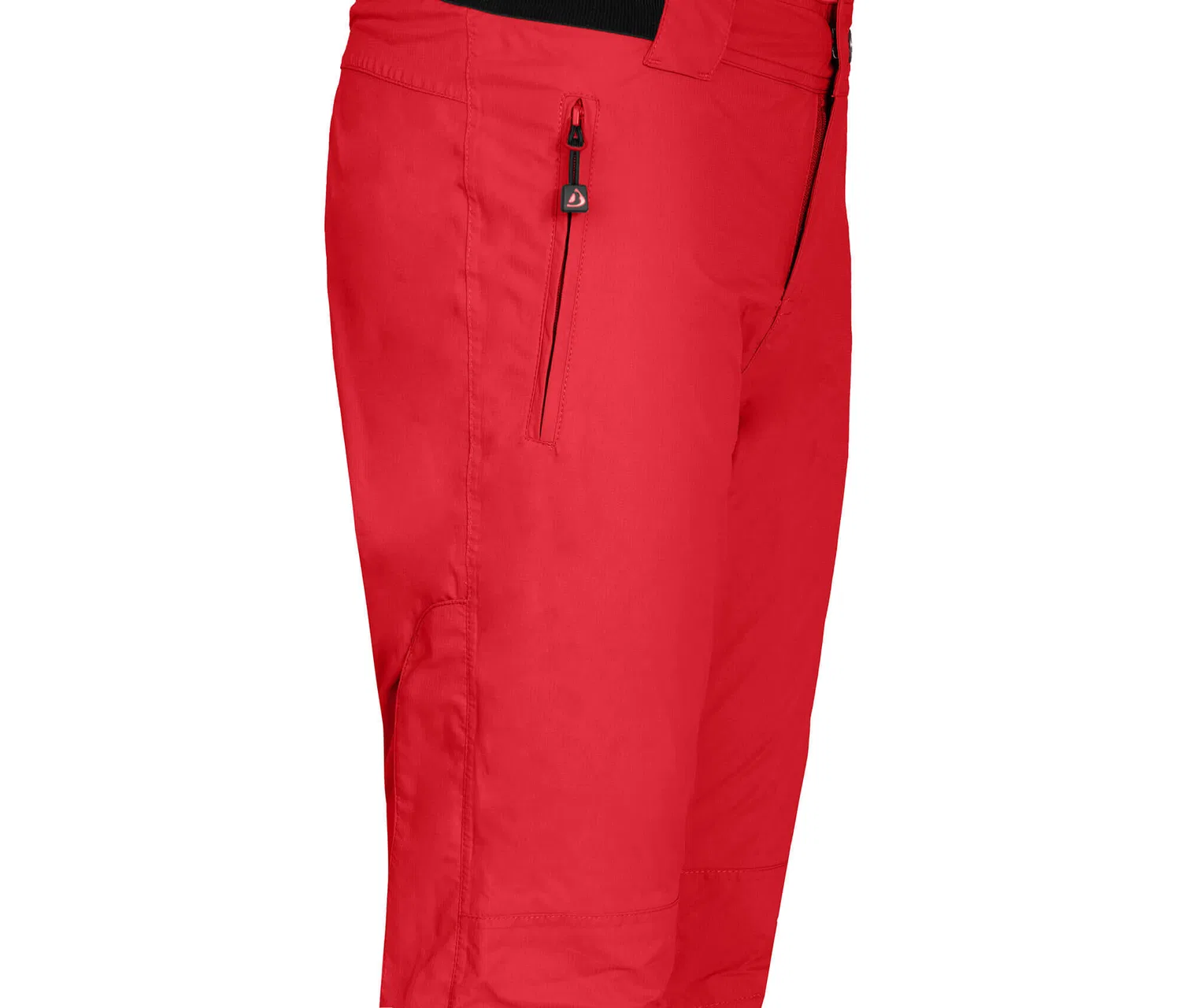Детские легкие утепленные дождевые брюки Regenhose leicht wattiert Bergson, Rot — фото 3