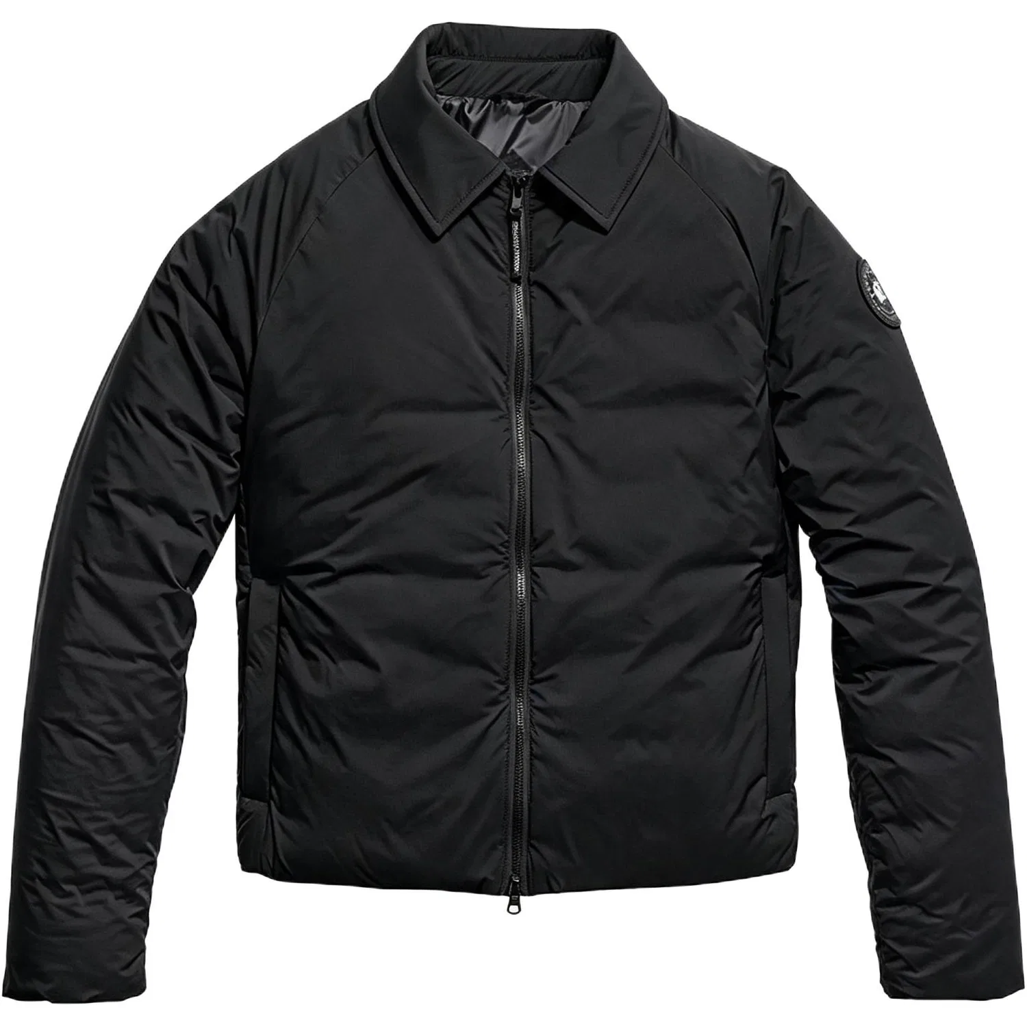 Мужская куртка утепленная с капюшоном Canada Goose, Black