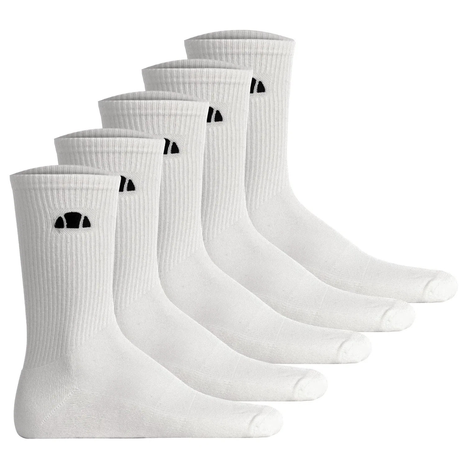 Детские носки Ellesse ALACRE Crew Socks, 5 пар, Белый