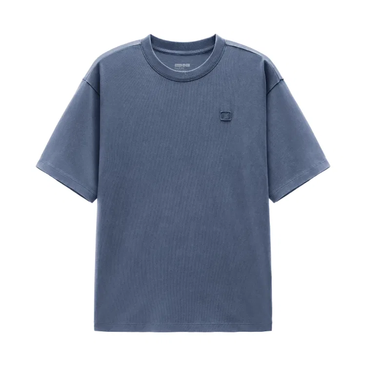 Детская футболка с круглым вырезом BANANA IN, Rain Blue