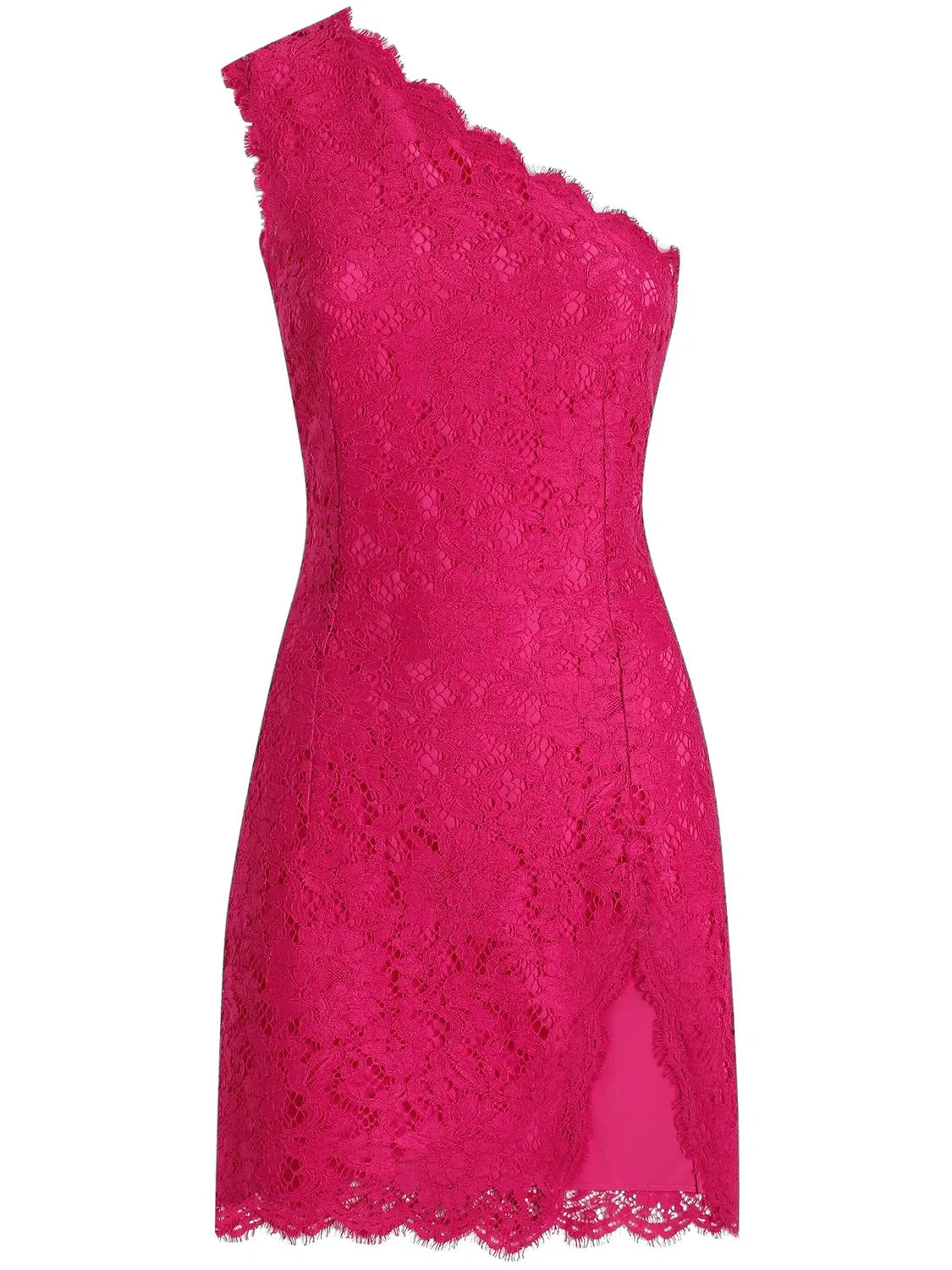 Dolce & Gabbana Мини-платье кружевное, розовый