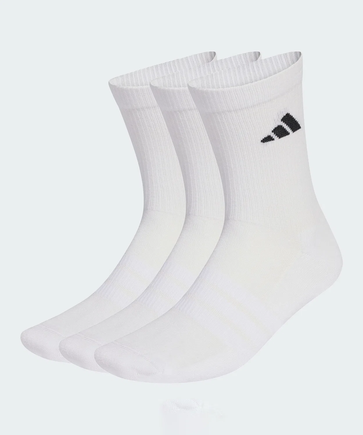 Мужские носки с поддержкой свода стопы, комплект из 3 пар, Cushion Sportswear Crew Socks Adidas, White