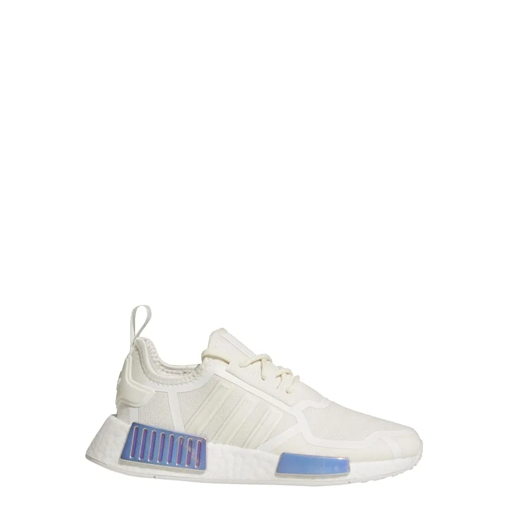 Детские кроссовки для мальчиков с технологией Boost Adidas Nmd R1, Core White Core White Crystal White
