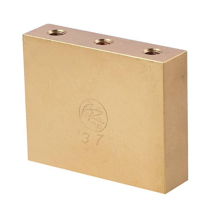 

Аутентичный блок тремоло Floyd Rose Original Fat Brass - 37 мм Original Fat Brass 37mm Block