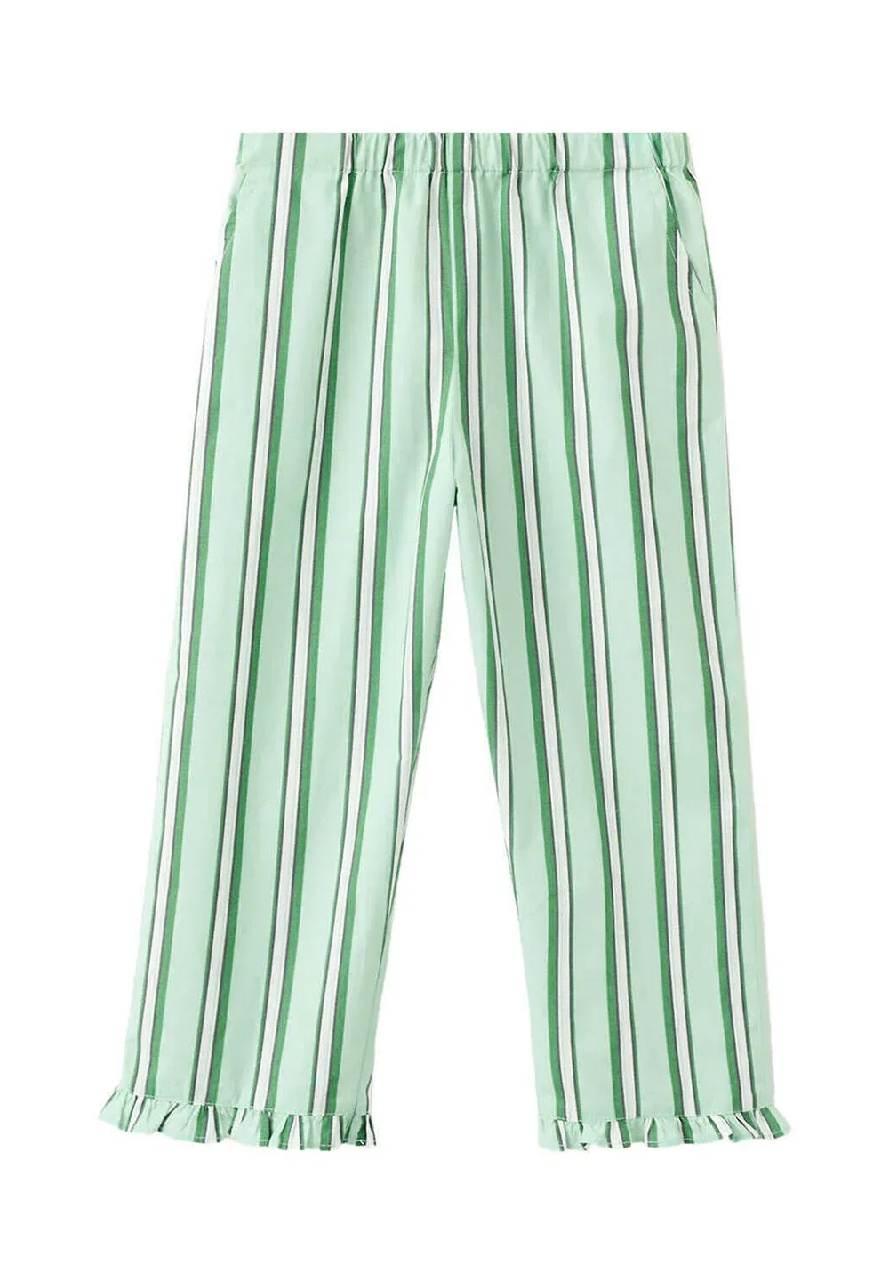 Детские штаны Mango Kids, Green — фото 2