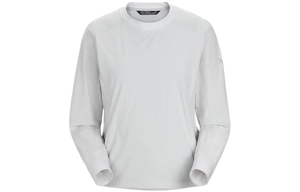 Женская футболка с длинным рукавом Arcteryx GAMMA Set in Sleeve, Atomic Gray/Solitude Gray/Atmos/Solitude