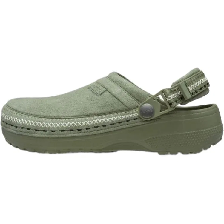 Детские закрытые тапочки из ЭВА Crocs, Green