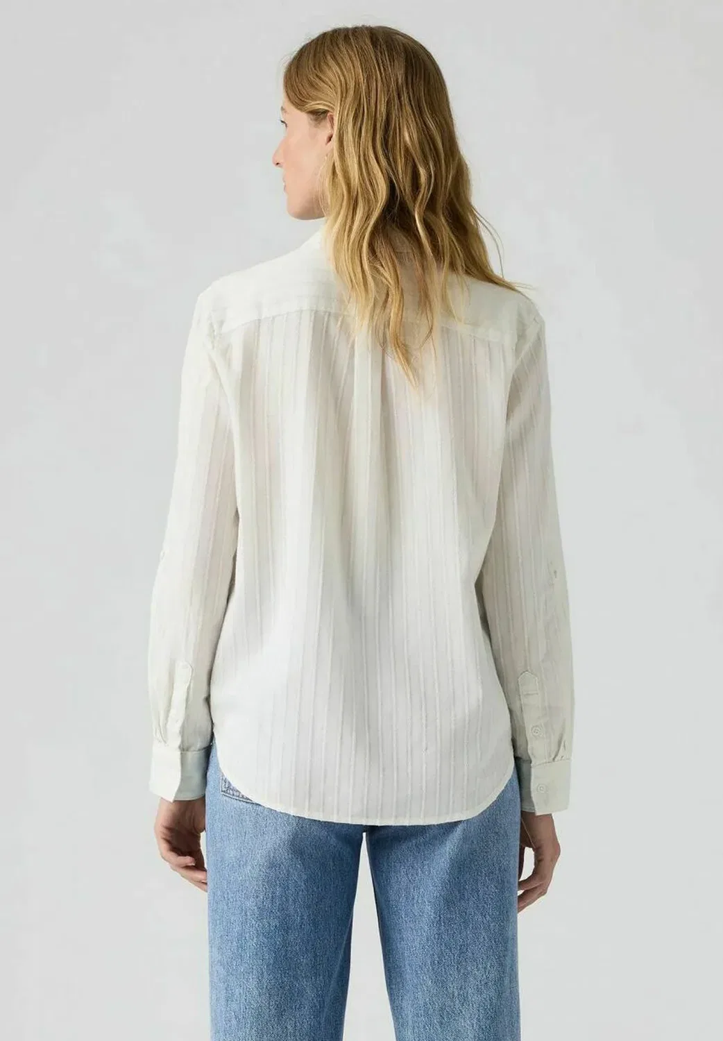 Camicie donna levis 005nj 0018 elaine utility shirt cloud dancer - button-down blouse Levi'S, Beige — фото 2