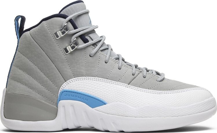 

Кроссовки Air Jordan 12 Retro BG University Blue, серый