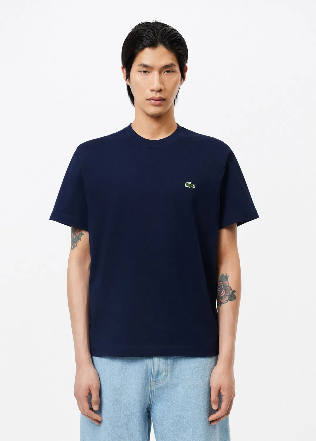 Футболка Lacoste Classic Fit, темно-синий
